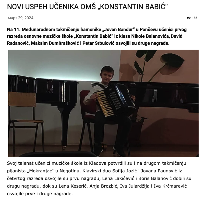 Novinski clanak od 20240329