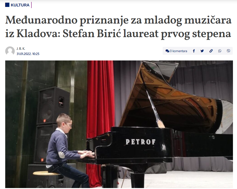Laureat prvog stepena